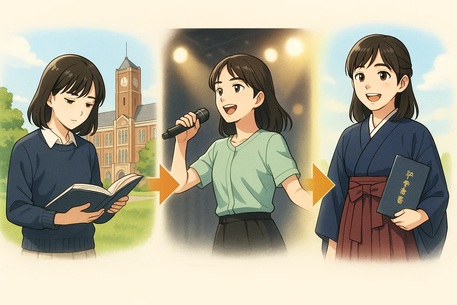 上白石萌音の学歴の集大成！明治大学での学び