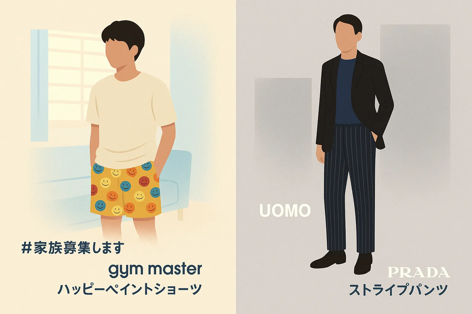 ドラマや雑誌で見る、仲野太賀さんのパンツ事情
