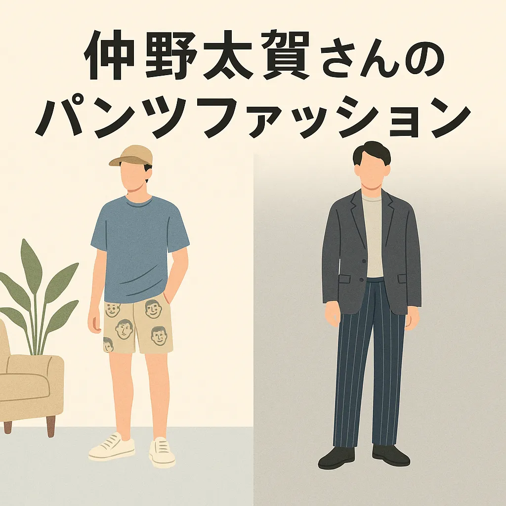 【仲野太賀のパンツ】ドラマで履いてたブランドはどこ？私服の着こなし術まで解説アイキャッチ