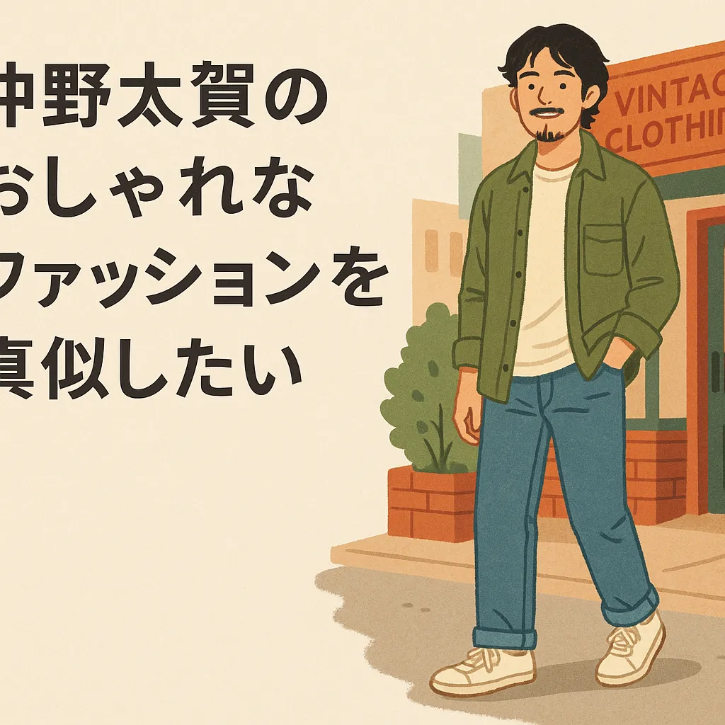 仲野太賀のおしゃれなファッションを真似したい