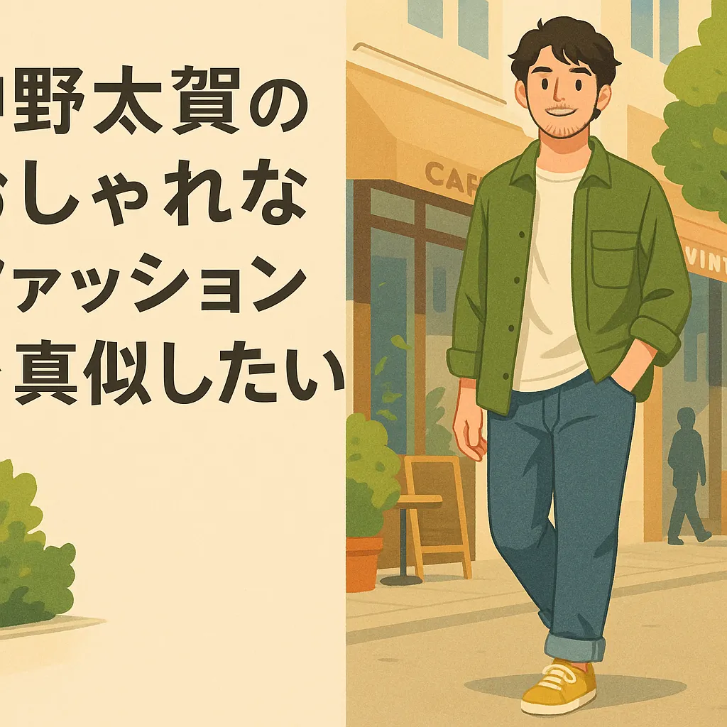仲野太賀はなぜおしゃれ？私服の系統から愛用ブランドまで解き明かすアイキャッチ