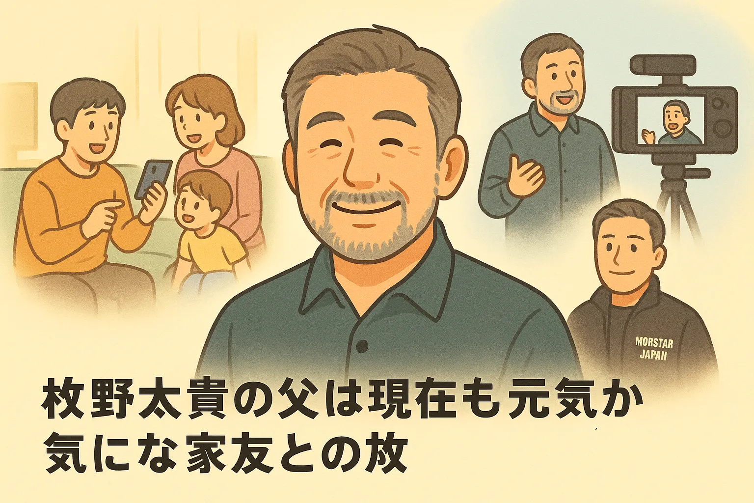 仲野太賀の父は現在も元気！気になる家族との仲