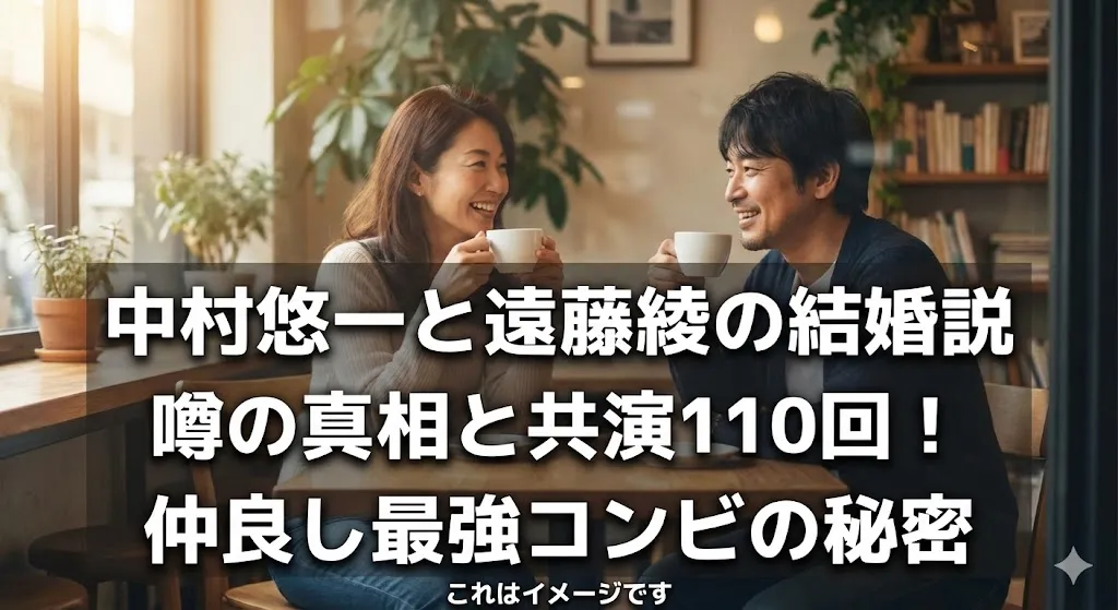 中村悠一と遠藤綾は結婚してる？共演110回超え！仲良しな二人の関係と噂の真相アイキャッチ
