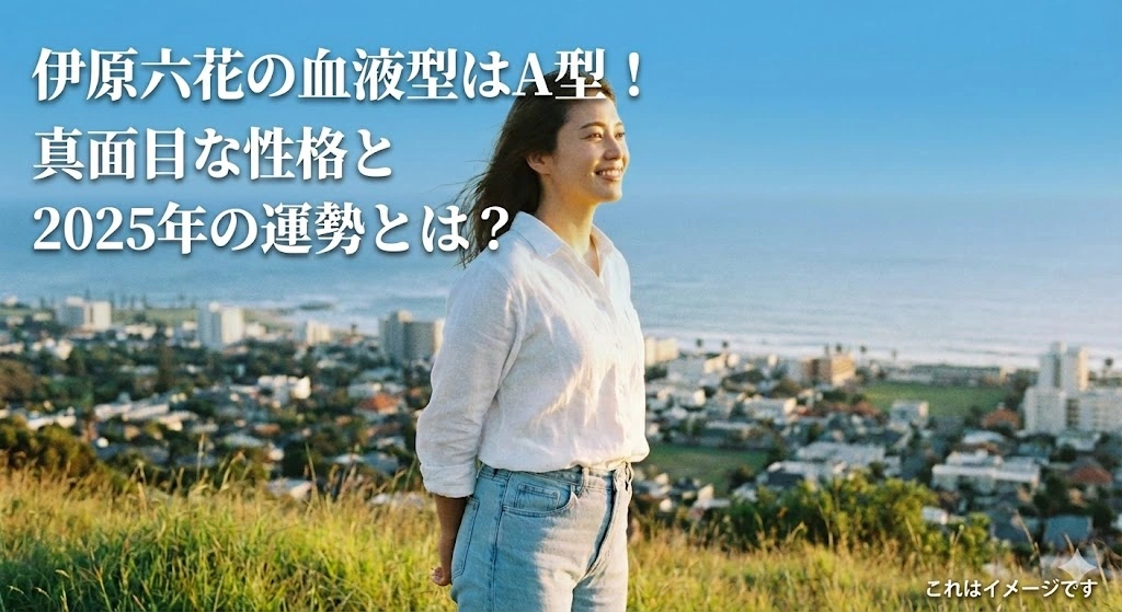 伊原六花の血液型はA型？バブリーダンスを支えた性格と2025年運勢の秘密に迫るアイキャッチ