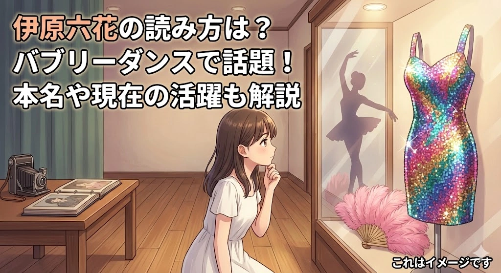 伊原六花の読み方は何？バブリーダンスのあの人！本名や国籍の噂もスッキリ解決アイキャッチ