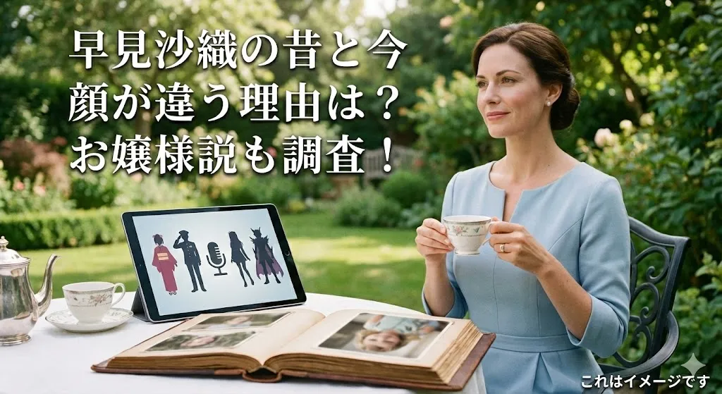 早見沙織の昔と今は別人？顔が変わった3つの理由とお嬢様説や歴代キャラの秘密アイキャッチ