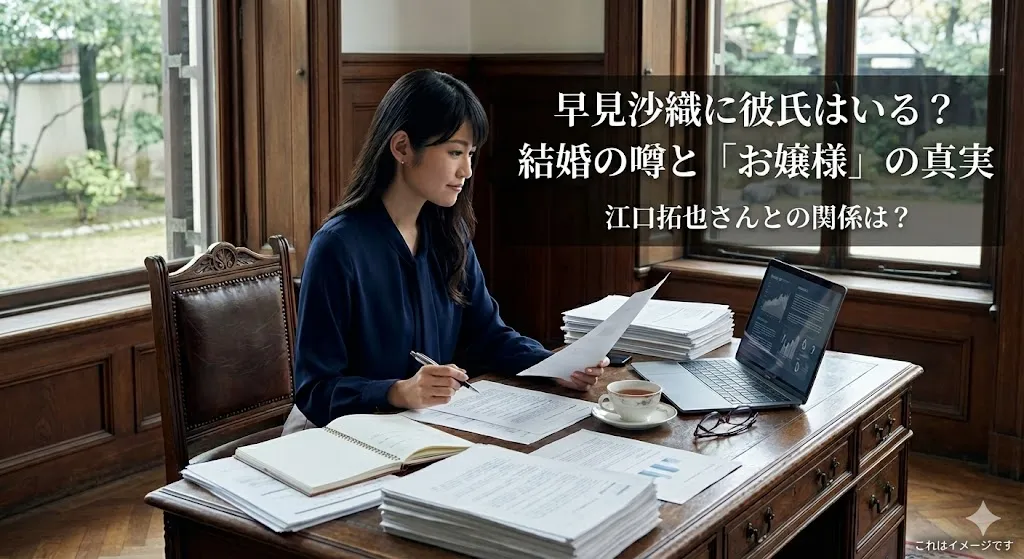 早見沙織に彼氏はいるの？結婚の噂や実家がお金持ちなお嬢様説など50件の情報を分析アイキャッチ