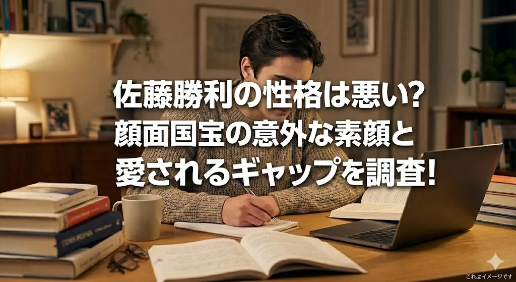 佐藤勝利の性格は悪い？100件調査で見えた顔面国宝の意外な素顔とギャップアイキャッチ