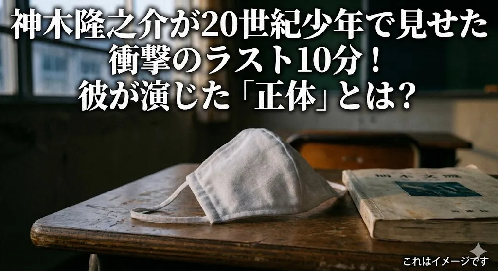 神木隆之介は20世紀少年の何の役？ラスト10分で見せた衝撃の正体と目の演技アイキャッチ