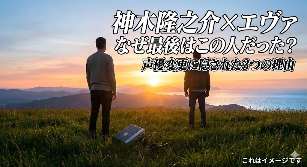 神木隆之介がエヴァの最後になぜ選ばれた？声優変更の3つの理由と「呪縛」からの解放アイキャッチ